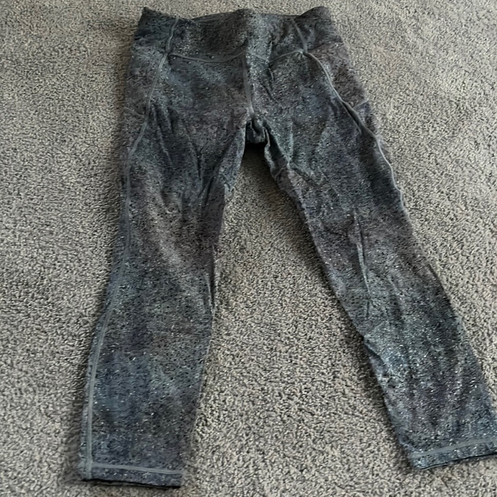 LULULEMON high waisted patterned leggings